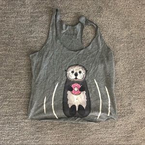 Cute penguin with donut crop!